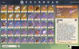 Conta AR 59 Varios T5 + Bis   END GAME  - 184 Artefatos 20
