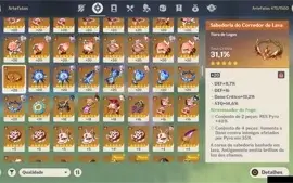 Conta AR 59 Varios T5 + Bis   END GAME  - 184 Artefatos 20