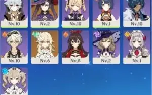Genshin Impact Mona + Razor + Fischl²