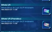 Conta Yu-Gi-Oh! Duel Links - 8.000 Gemas - Conta Starter