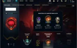 Conta platina 1 com 116 champs e 81 skins ( MAIN TOP )
