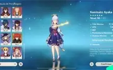 Conta genshin Impact AR 57