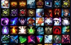 Conta league of legends - 98 skins - nível 65
