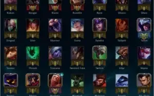 Conta league of legends - 98 skins - nível 65