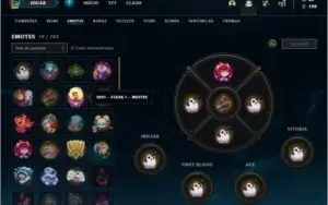 Conta MESTRE com 33 champs e 2 skins