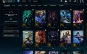 Conta MESTRE com 33 champs e 2 skins