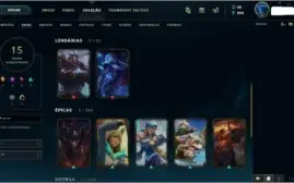 CONTA LOL PLATINA 2| SKINS ULTIMATE E MÍTICA