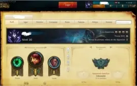 Vendo 2 contas de League of Legends.