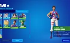 Fornite Com Skin do Galaxy Masculina Super Rara
