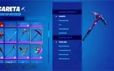 Fornite Com Skin do Galaxy Masculina Super Rara