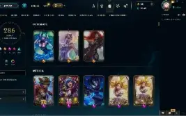Conta Lol 100% Segura | Full Acesso | 286 Skins | Todos Camp