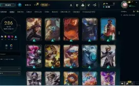 Conta Lol 100% Segura | Full Acesso | 286 Skins | Todos Camp