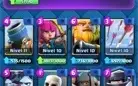 Conta Clash Royale, 5120 trofeus, nv 11, 143k gold, 227 gems
