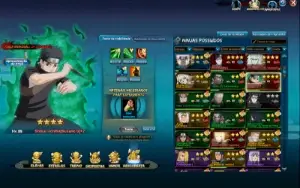 Conta naruto online com 850K de fc Top 5 Serv geral com todo