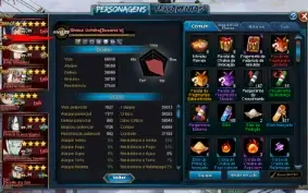 Conta naruto online com 850K de fc Top 5 Serv geral com todo