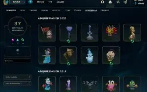 Conta de lol diamante com preço de desapego.