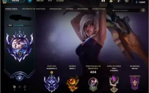 Conta de lol diamante com preço de desapego.