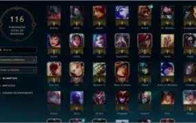 Vendo conta lvl66 OURO I - COM EMAIL - League of Legends