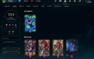 Conta de LOL e Valorant