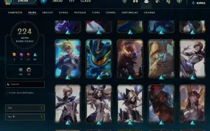 Conta de LOL e Valorant