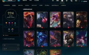 Conta de LOL e Valorant