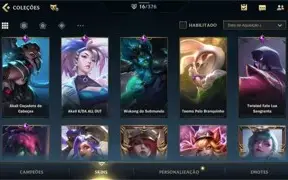 CONTA WILD RIFT- ESMERALDA I 16 SKINS