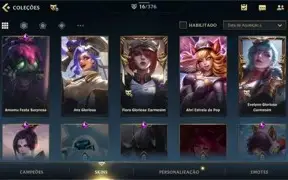 CONTA WILD RIFT- ESMERALDA I 16 SKINS