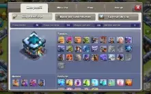 Conta Clash of clans cv 13 quase Full