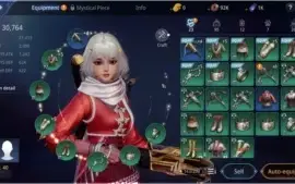 MIR4 - Arqueira Level 40, 30k Poder, 4 pet raro, SA84