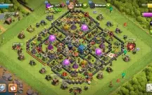 Vendo conta de Clash Of Clans global, centro de vila lvl 12