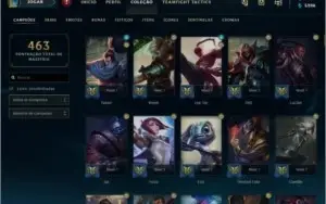 CONTA DO LOL [LVL 196, DIAMANTE, 104 SKINS]