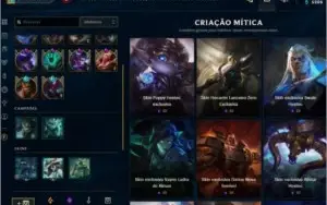 CONTA DO LOL [LVL 196, DIAMANTE, 104 SKINS]