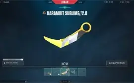 Conta valorant com várias Skins/RANK PRATA