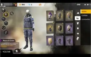 Conta free fire mestre muito top