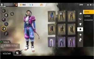 Conta free fire mestre muito top