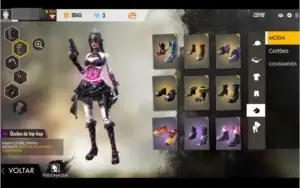 Conta free fire mestre muito top