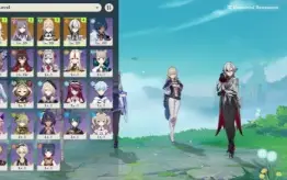 🟢Genshin Impact - ARLECCHINOc6 + Semblante Da Lua Carmesim✨