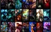 CONTA LOL PRATA 1 COM BORDA GOLD S6 [123 CHAMPS] (44 SKINS)