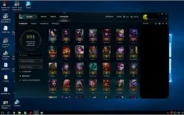 CONTA LOL PRATA 1 COM BORDA GOLD S6 [123 CHAMPS] (44 SKINS)