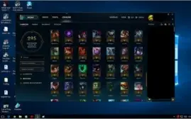CONTA LOL PRATA 1 COM BORDA GOLD S6 [123 CHAMPS] (44 SKINS)