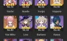 Vendo pack de contas de genshin (11 contas)