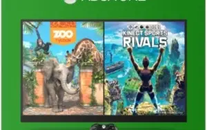 console Xbox One 500GB + Controle s/ Fio + Kinect +  2 jogos