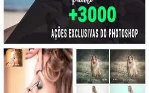 Pacote +3000 Ações Exclusivas do Photoshop