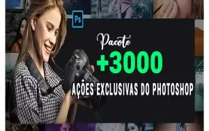 Pacote +3000 Ações Exclusivas do Photoshop