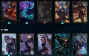 [LOL] CONTA COM 220 SKINS, PLATINA 1