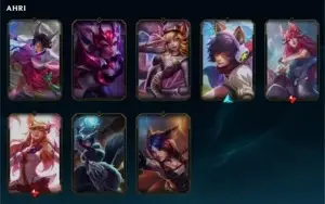 [LOL] CONTA COM 220 SKINS, PLATINA 1