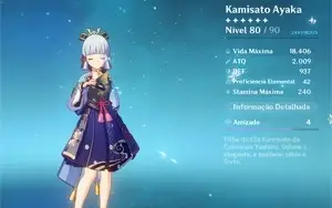 conta ar 55 ayaka main dps