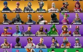 CONTA FORTNITE 43 SKINS | CAVALEIRO NEGRO | STW OG |2250 VB