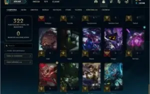 Conta League of Legends (LoL) Platina I