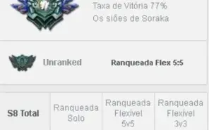 Conta League of Legends Diamante 1 MMR alto